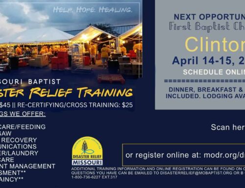 DISASTER RELIEF TRAINING