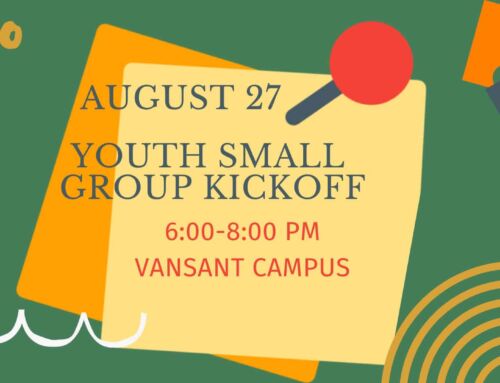 Youth Small Group Kick-off