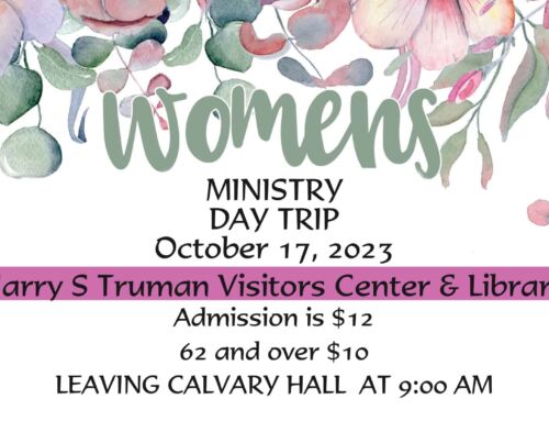 Women’s Ministry Day Trip
