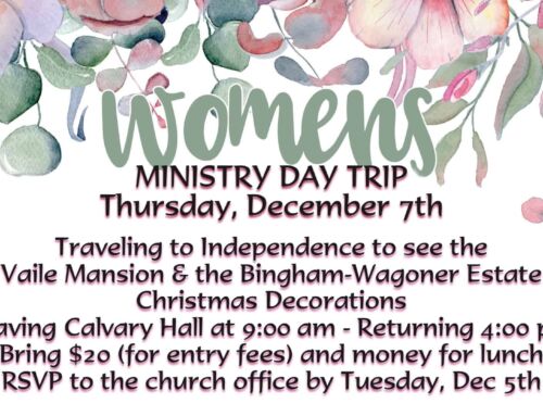 Women’s Ministry Day Trip